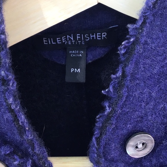 Purple Eileen Fisher Sweater - Picture 2 of 5